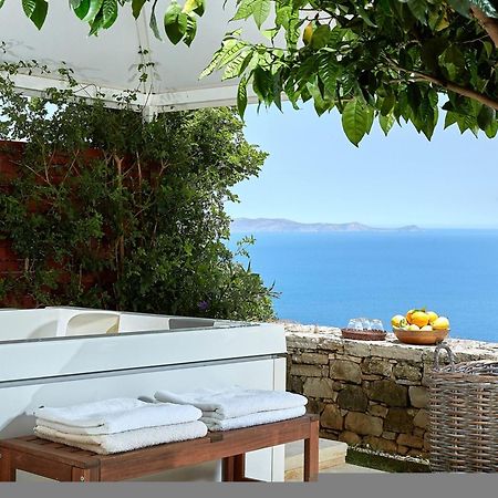 Villa Vollard With Amazing View Pool Heraklion Exteriör bild