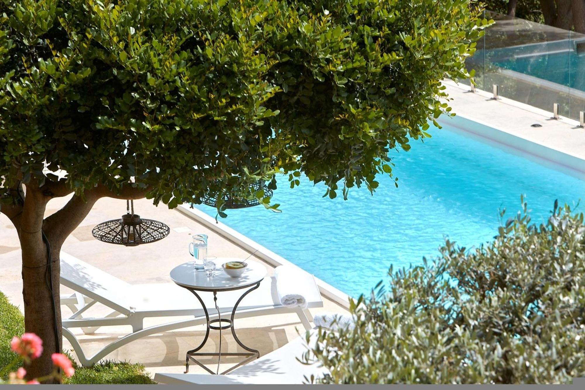 Villa Vollard With Amazing View Pool Heraklion Exteriör bild
