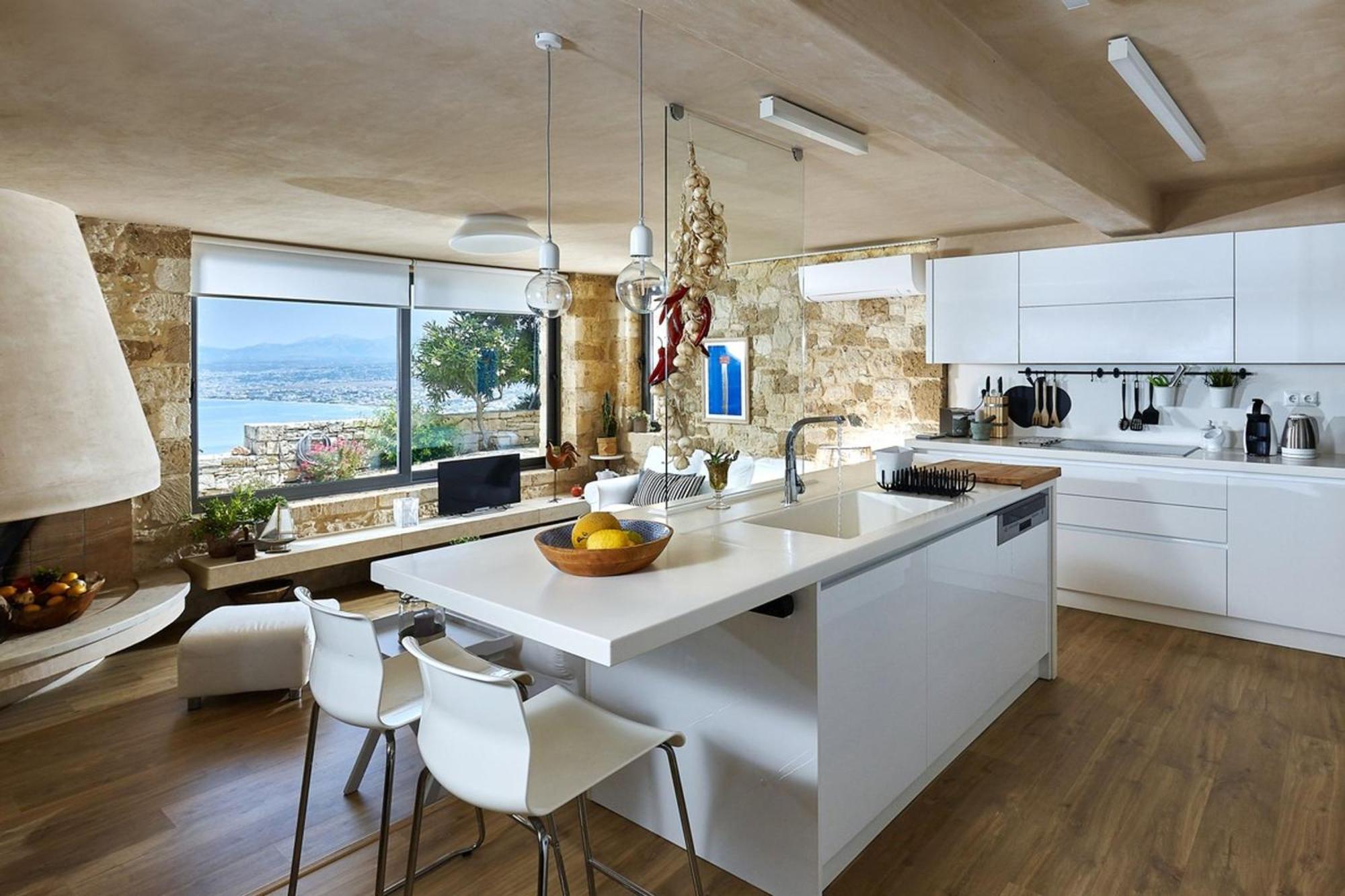 Villa Vollard With Amazing View Pool Heraklion Exteriör bild