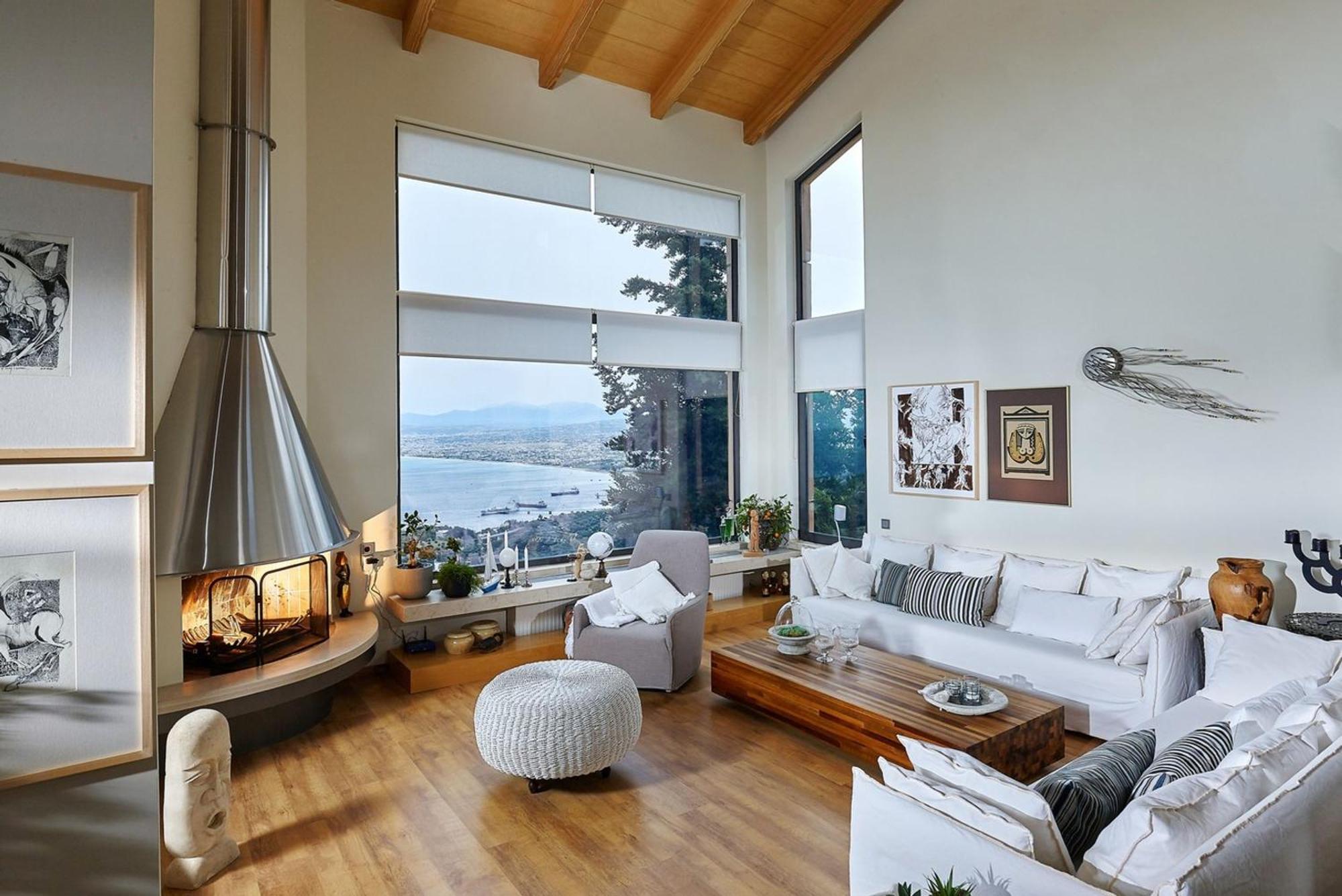 Villa Vollard With Amazing View Pool Heraklion Exteriör bild