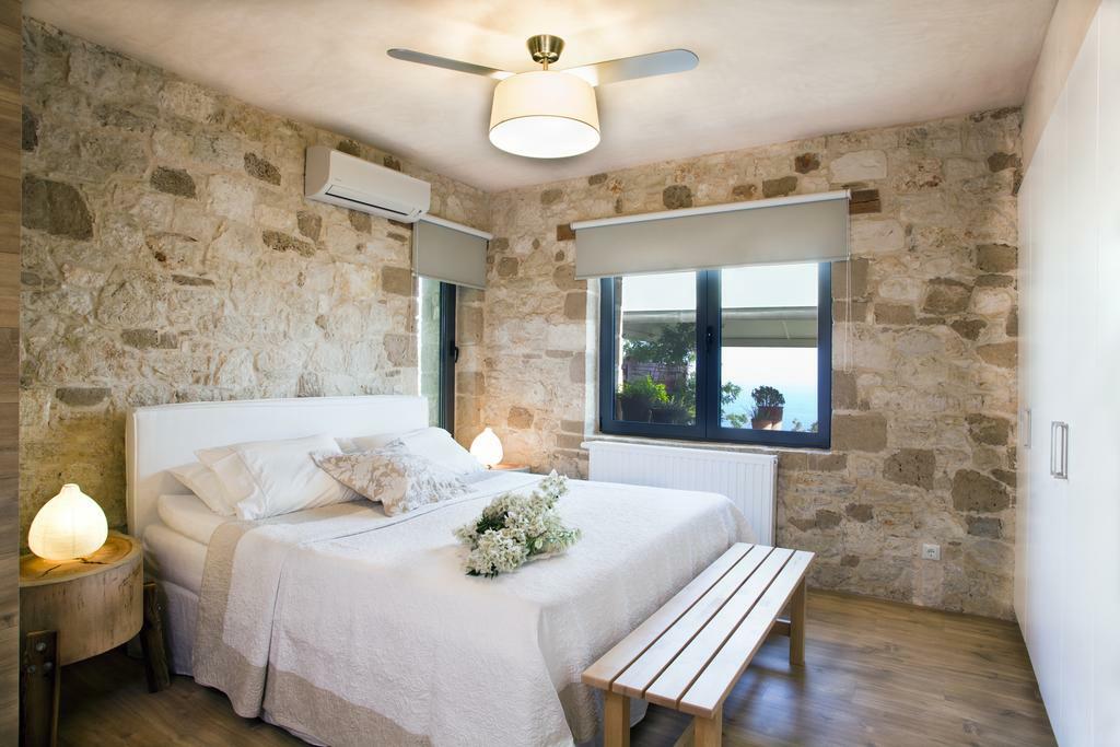 Villa Vollard With Amazing View Pool Heraklion Rum bild