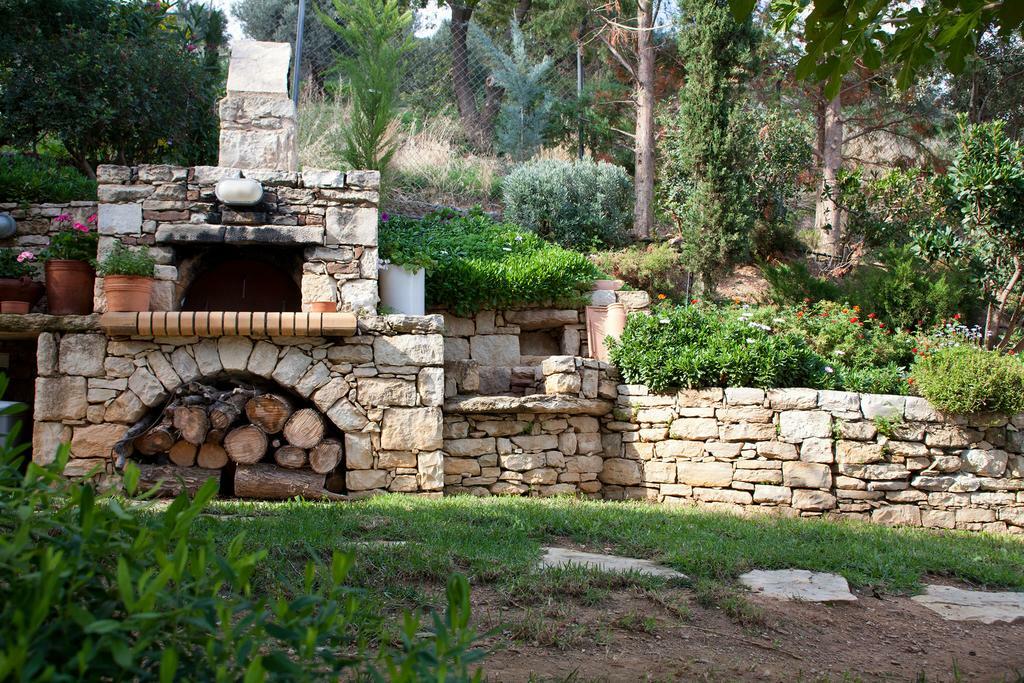 Villa Vollard With Amazing View Pool Heraklion Bekvämligheter bild