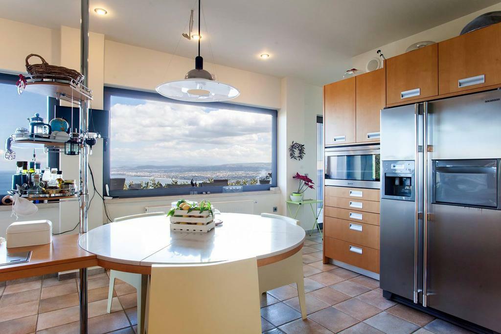Villa Vollard With Amazing View Pool Heraklion Inreriör bild