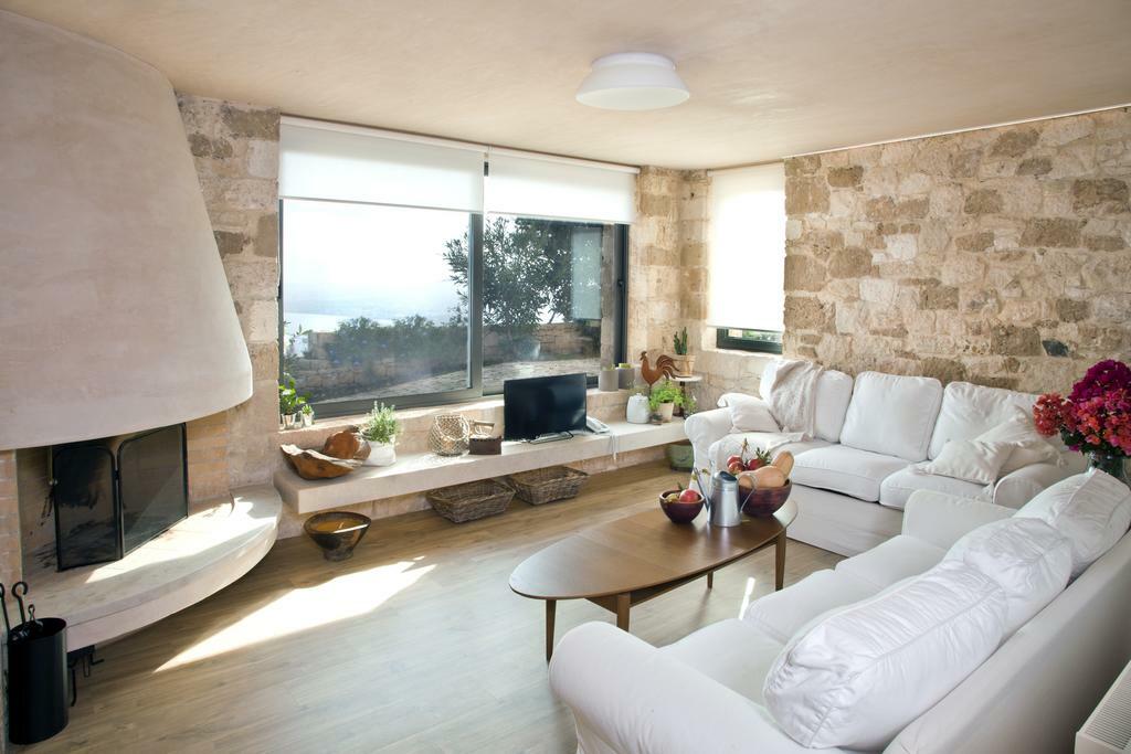 Villa Vollard With Amazing View Pool Heraklion Inreriör bild