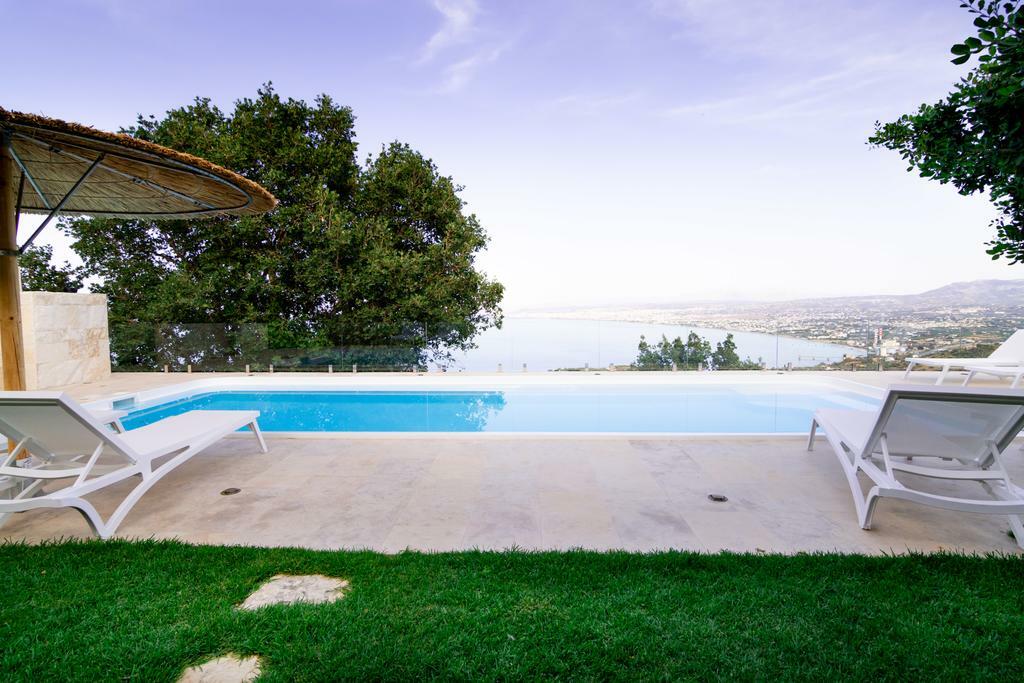 Villa Vollard With Amazing View Pool Heraklion Bekvämligheter bild