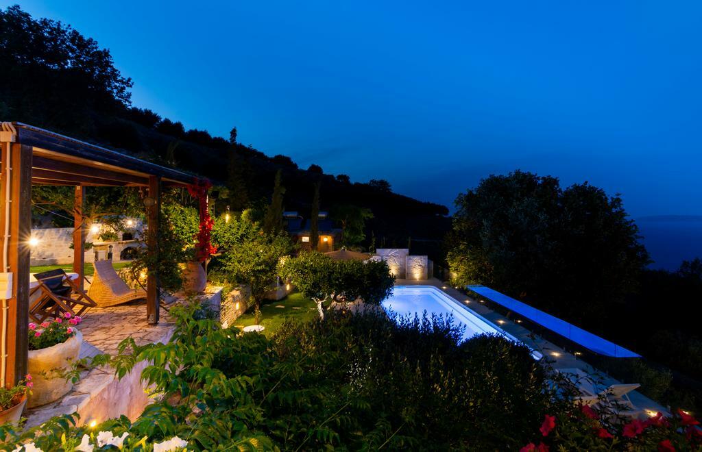 Villa Vollard With Amazing View Pool Heraklion Bekvämligheter bild